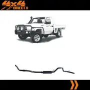 AUSTRALIAN MADE 4X4 EXHAUST FOR TOYOTA LANDCRUISER 79 07-16 CAT SML MUFFLER (for: Toyota)