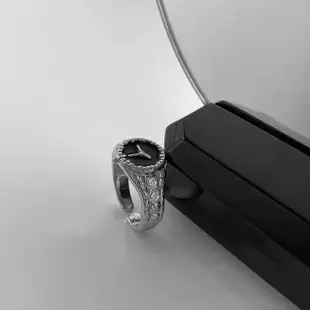 韓國手錶式戒指簡約個性設計感小眾開口戒指