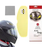 Helmet Shield Anti Fog Film - Adhesive Anti Fog for Motorcycle Helmet,Fog Resistant Clear Lens Insert, Anti Fog Shield Film Lens Sticker, High-Definition for Women Men