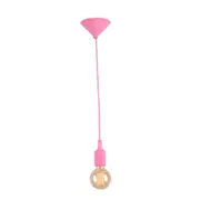 Chip 1Lights Retro Pendant Pink | Marden Designer