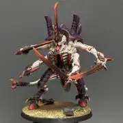 Winged Hive Tyrant The Swarmlord Tyranids Warhammer 40k Games Workshop Painted