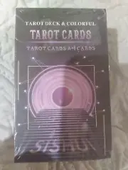 Tarot 78 Card Deck New Sealed Colorful sishui 2022 with keynotes