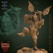 Krublord Dwarf Artificer Dragon Hunter Rogue Miniature | DnD D&D