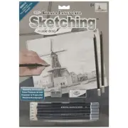 Royal & Langnickel(R) Sketching Made Easy Kit 9"X12"-Coastal Point SKBN-10