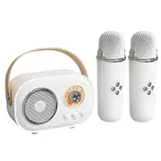 Karaoke Microphone Machine Toys Kids Adults Bluetooth Compatible Karaoke Machine Children Adults Dual Microphone