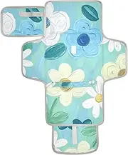 Reusable Diaper Changing mat with Tissue Pocket Baby Diaper Changing pad for Girl & Boy
