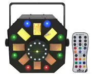 Chauvet DJ Swarm Wash FX ILS RGBAW+UV LED DMX Derby/Laser/Strobe Light+Remote