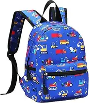 [TiRain] Adorable Mini Backpack for Toddler Boys with Water Resistant and Lightweight Design - Good for Preschool and Day Trips
