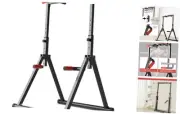 Pull Up Bar Station, Foldable Power Tower Dip Bar for Pull-up Push-up Home Gym