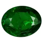 0.42 ct Magnificent fire Oval Cut (5 x 4 mm) Un-Heated Green Tsavorite Garnet