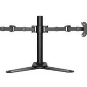 Brateck Affordable Steel Articulating Dual Monitor Stand - Black