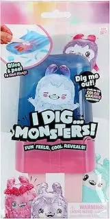 I Dig... Monsters Popsicle Pack - 1pc Collectable ASMR Toy | Fun & Cute Stress Relief Toy - Styles May Vary