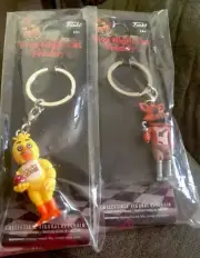 Funko - POP Keychain: Five Nights At Freddy's Lets Eat Chic Rockstar Foxy New