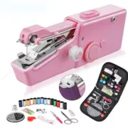 Portable Mini Hand Sewing Machine Electric Stitch Household Cordless Needlework