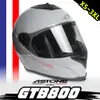 ASTONE 水泥灰 亮面 GTB800 GTB 800 全罩安全帽 全罩頭盔 內墨鏡 雙鏡片 雙D扣 安全帽 頭盔