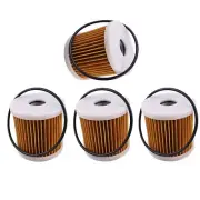 4Pc 90794‑46871‑00 Fuel Filter Water Separator For Honda Yamaha Outboard Engines