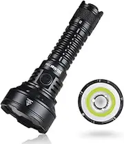 Wurkkos Tactical Flashlight High Lumens TD01C Rechargeable Torch 2000 Lumen, Max 1039 Meters Beam Distance Led Torch, Powerful IP68 Waterproof Flashlight for Camping Hiking(6500K)