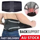 Lumbar Lower Back Support Belt Brace Strap Pain Relief Posture Waist Trimmer O