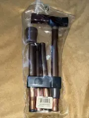 Travel Cane Walking Stick folding collapsible adjustable 33"-37" Fritz handle