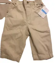 Little Wonders Infant 6/9 Month Boy Khaki color Pants