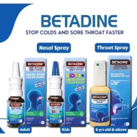 在飛比找蝦皮購物優惠-EU Betadine sore throat care 5