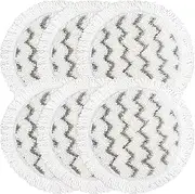[LTWHOME] Replacement 8.6 Inch Scrubby Mop Pads Fit for Bissell Spinwave 2039 Series 2039A 2124 (Pack of 6)