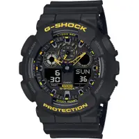 在飛比找蝦皮商城優惠-CASIO 卡西歐 G-SHOCK 黑黃配色系列 雙顯手錶 