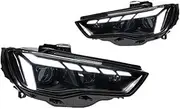 Car Lights Compatible For Audi A3 8V Sedan Sportback Headlight 2013-2016 S3 Head Lamp Drl Projector Lens Automotive Accessories(Xenon,Right Hand Drive)