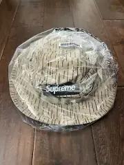 Supreme FW24 Military Boonie Pin Hat Tan Raindrop Size M/L New IN HAND