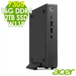 ACER 宏碁 REVO BOX RB610 商用迷你電腦(CELERON7305/16G/2TB SSD/W11P)