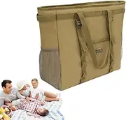 Ice Cooler Bag,Foldable Soft Cooler Insulated Bag - Insulated Grocery Bag Insulated Picnic Food Carrier Insulated Tote Bag Food Storage Freezer Astray