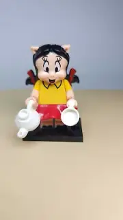 Custom Petunia Cartoon Movie Minifigure (Generic)