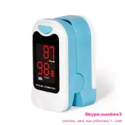 LED Fingertip oximeter SPO2 Pulse Rate Monitor,Pulse Oximeter+Rope,US NEW