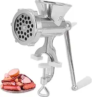 Manual Meat Grinder Meat Mincer Sausage Stuffer Multifunctional Large Heavy Duty Home Aluminum Alloy Meat Filling Kitchen Machine Hand Crank Meat Sausage Filler for Meat Sausage Cookies