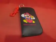 Nintendo of America Super Mario NES Era Black Glasses Case *NEW*