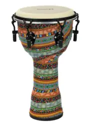 Mano Percussion MPC10WS 10” Tunable Djembe – Water Spirit Finish