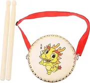 LIGHTAOTAO 1 Set Hand Drum Percussion Instrument with Dragon Pattern for Fun Musical Instrument for Stage Performance Cosplay and Classroom Music Events