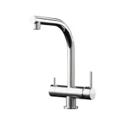 Aquaport WELS 4 Star 7L/min Chrome Square 3 Way Filtered Water Mixer