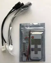 12V Inline RF Wireless Controller Remote Dimmer for Single Color LED Strip Light