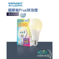 在飛比找蝦皮購物優惠-克雷爾照明◇》EVERLIGHT 億光LED 18.5W 節