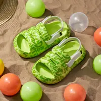 在飛比找蝦皮商城優惠-Cheerful Mario 男童涼鞋夏季兒童crocs男童