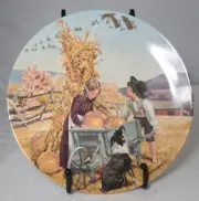 Plate, 1979 Knowles Americana Holidays Collection , Thanksgiving Plate.