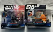 Star Wars Micro Galaxy Squadron - Special Forces Tie Fighter & T-70 X-Wing - New