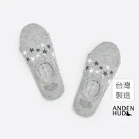 在飛比找蝦皮商城優惠-【Anden Hud】星空花園．3/4船型襪(淺灰-灰白星星