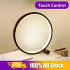 Dimmable Ring Desk Table Lamp LED Touch Control Nightstand Bedside Night Light
