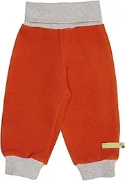 [loud + proud] Baby Girls' Wool Fleece, GOTS Certified Trousers