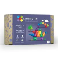 在飛比找momo購物網優惠-【Connetix】彩虹磁力積木-迷你入門組24pc(磁力積