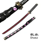 1:1 Anime Roronoa Zoro Katana Sword Wooden Toy Swords Original Pattern Wado Kite