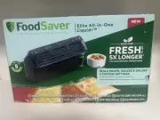FoodSaver Vacuum Sealer Liquid Sealing Multiple Modes Black Elite All-in-One