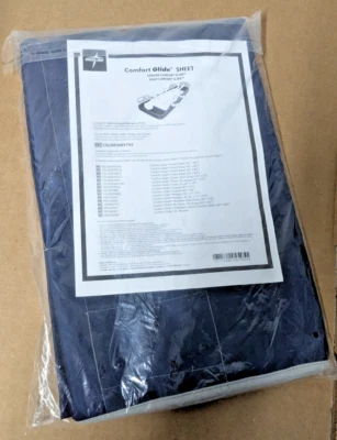 Medline ComfortGlide Repositioning Sheet, 2 Straps 35"x 55," Capacity 575 lbs.